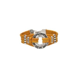 543-bracelet-multi-rang-liege-jaune