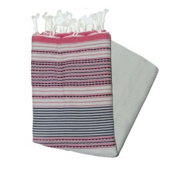 fouta-berbere-nid-d-abeilles-fraise-gris-noir